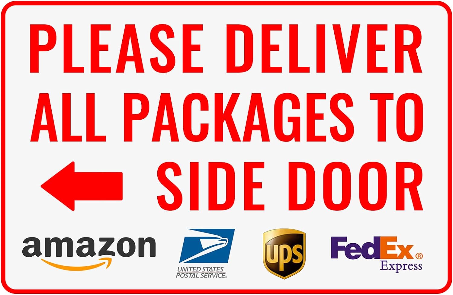 150-Deliveries To Side Door Left